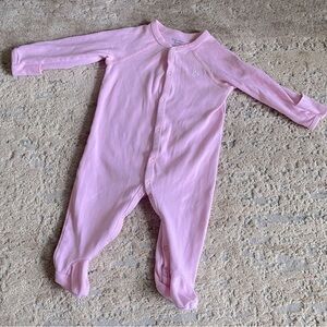 Ralph Lauren Logo Embroidered Baby Grow Onesie Sleeper 100% cotton Snap Closure